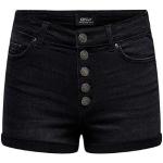 Czarne Krótkie spodnie damskie dżinsowe marki ONLY w rozmiarze S 