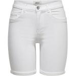 Białe Krótkie spodnie damskie dżinsowe marki ONLY w rozmiarze XS 