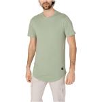 Zielone Koszulki z krótkimi rękawami w stylu casual bawełniane na wiosnę marki Only & Sons w rozmiarze XL 