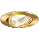 Przecenione Złote Reflektory w nowoczesnym stylu marki Qazqa - gwint żarówki: GU10 