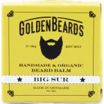 Żółte Eko Balsamy do brody z przeciwutleniaczami męskie naturalne marki Golden Beards 