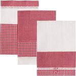 Czerwone Komplety ręczników - 3 sztuki marki Orion w rozmiarze 50x70 cm 