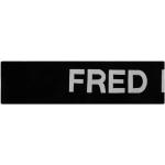 Czarne Szale męskie eleganckie marki Fred Perry w rozmiarze uniwersalnym 