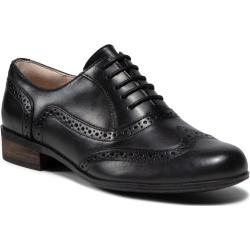 Oxfordy CLARKS - Hamble Oak 203467134 Black Leather