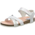 Białe Sandały dla dziewczynek na lato marki Pablosky w rozmiarze 34 