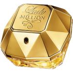 Przecenione Złote Perfumy & Wody perfumowane z paczulą męskie glamour 80 ml gourmand marki Paco Rabanne Lady Million 