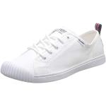 Białe Niskie sneakersy damskie bawełniane marki Palladium w rozmiarze 43 