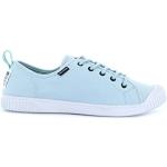 Niebieskie Sneakersy damskie bawełniane marki Palladium w rozmiarze 36 