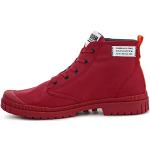 Czerwone Sneakersy damskie z poliestru marki Palladium Pampa w rozmiarze 44 