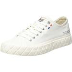 Białe Sneakersy damskie płócienne marki Palladium w rozmiarze 44,5 