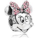 Różowa Biżuteria przezroczysta marki PANDORA Disney 