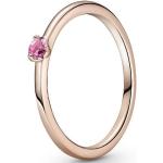 Różowe Złote pierścionki z różowego złota marki PANDORA w rozmiarze 14 