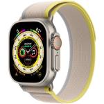 Beżowe Paski do zegarków z nylonu marki Apple Watch 