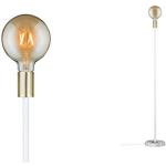 Złote Lampy w stylu skandynawskim marki Paulmann - gwint żarówki: E27 