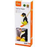 Wielokolorowe Zabawki do pchania z motywem pingwinów marki VIGA 