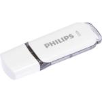 Białe Pendrive marki Philips 