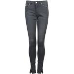 Szare Jeansy rurki damskie Skinny fit dżinsowe marki Pepe Jeans 