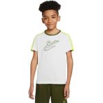 Zielone Koszulki dziecięce z krótkim rękawkiem marki Nike 