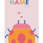 Personalizowana grafika/obraz Ladybug z Twoim imieniem