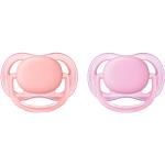 Różowe Smoczki ortodontyczne - 2 sztuki marki Philips Avent 