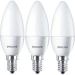 Żarówki LED - 3 sztuki marki Philips - gwint żarówki: E14 