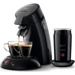 Philips Domestic Appliances Senseo Oryginalny ekspres do kawy ze spieniaczem do mleka – kawa Boost i technologia Crema Plus, czarny, (HD6553/65)