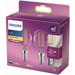 Białe Żarówki LED przezroczyste marki Philips - gwint żarówki: E14 
