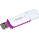 Philips Pamięć Flash USB 3.0 Snow, 64 GB, biało-fioletowa