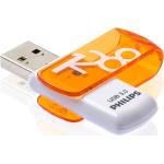 Philips Pamięć Flash USB 3.0 Vivid, 128 GB, biało-pomarańczowa
