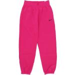 Różowe Spodnie z wysokim stanem damskie marki Nike w rozmiarze L 