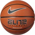 Pomarańczowe Piłki do koszykówki ze skóry syntetycznej marki Nike Elite 