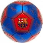 Piłka do piłki nożnej z sygnaturą FC Barcelona