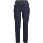 Ciemnoniebieskie Zniszczone jeansy dżinsowe marki CAMBIO w rozmiarze L 
