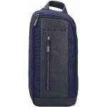 Piquadro Letter Shoulder Bag RFID 32 cm blue