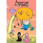 Plakat 'Adventure Time' zachód słońca z dodatkiem