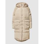 Płaszcz pikowana z kapturem model ‘ONLGABI OVERSIZE LONG COAT’