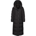 Czarne Płaszcze zimowe w rozmiarze XS 