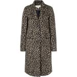 Wielokolorowe Klasyczne płaszcze damskie w panterkę eleganckie bawełniane marki Michael Kors MICHAEL w rozmiarze M 