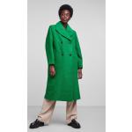 Przecenione Zielone Płaszcze zimowe damskie marki Yas w rozmiarze S 