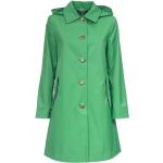 Zielone Płaszcze z kapturem damskie z podszewką marki Ralph Lauren w rozmiarze L 