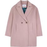 Różowe Krótkie płaszcze damskie eleganckie z poliestru marki Silvian Heach w rozmiarze XL 