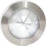 Platinet Noon Quartz zegar ścienny koło aluminiowy, biały