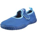 Niebieskie Buty turystyczne dla dzieci wodoodporne sportowe marki Playshoes w rozmiarze 19 