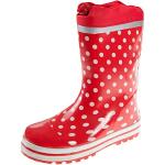 Czerwone Kalosze dla dzieci wodoszczelne marki Playshoes w rozmiarze 33 