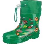 Zielone Kozaki dla dzieci wodoodporne marki Playshoes w rozmiarze 20 