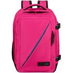 Różowe Plecaki w standardzie IATA eleganckie marki American Tourister 