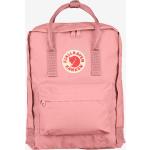 Przecenione Różowe Plecaki szkolne męskie z odblaskami marki FJÄLLRÄVEN Kanken 