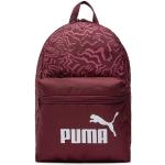 Bordowe Plecaki damskie marki Puma 