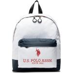 Przecenione Białe Plecaki sportowe damskie sportowe marki US Polo Association 