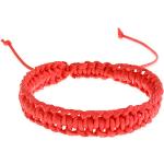 Czerwone Bransoletki sznurkowe damskie ręcznie robione marki Jubileo 
